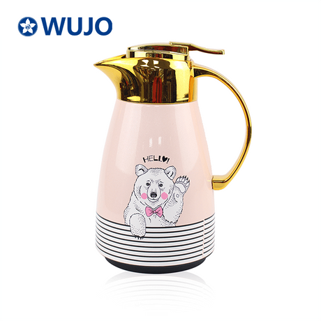 Wujo Luxus-Thermoskolbenkolben-Tee-Vakuum-Thermo-Kaffeekanne