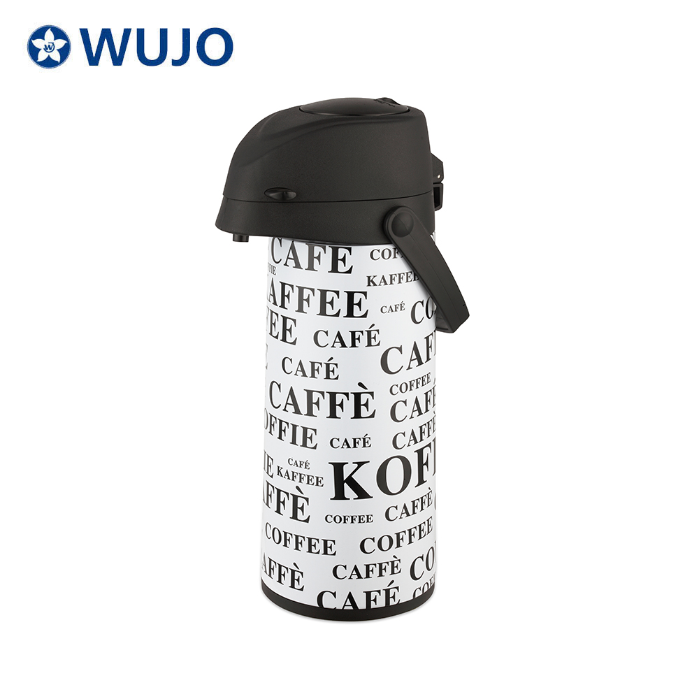 Wujo Großhandel Meistverkaufte Bangladesch Pumpe Vakuumluftdruckkaffeekanne