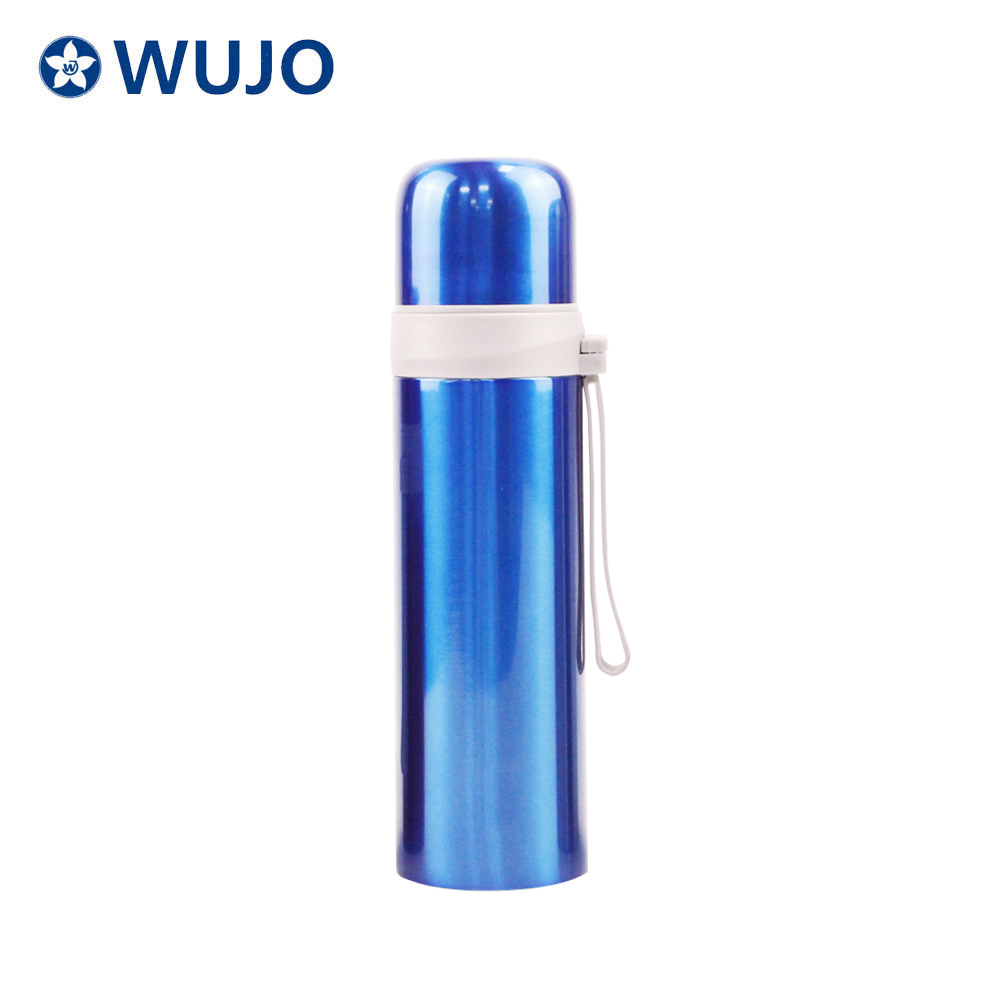 Wujo Günstige Preis Doppelwand Edelstahl isolierte Wasserflasche