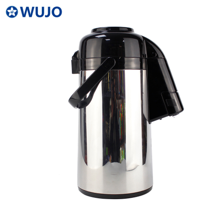3L Airpot Heiße Kaffeeuftpumpe Vakuumflasche Termos Thermos mit Glasfindung