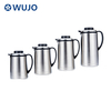Wujo 1L 1.3L 1.6L 1.9L Silber Thermos Edelstahl-Vakuumflasche für Fluggesellschaft