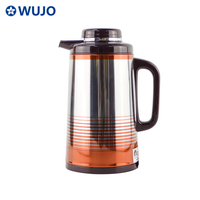Wujo Eisen-Metall-Kaffeetopf-Glas-Nachfüll-Thermos-Vakuum-Drink-Isolierung arabischer Tee-Flasche