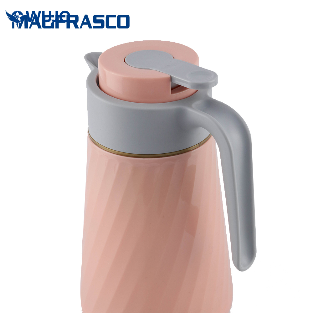 Kundenspezifische heiße Wasser-Tee-Kaffee-Kunststoff-Kaffeekanne isoliert Vakuumkolben-arabisch