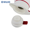 Wujo Neue Großhandel Glasbuchse Vakuum isolierte Kunststoff Thermos für arabischen Markt