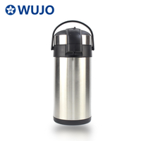 Wujo 2,5l 3L 4L 5L Vakuum isoliertes Edelstahl-Kaffee-Airpot-Thermos